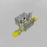 model 3d robot do etykietowania stanowisko
