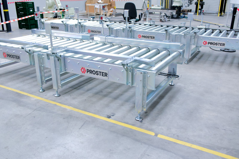 przenośniki rolkowe wysokie