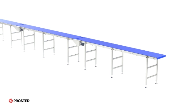 system przenośników tasmowych prostych 3d model