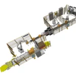 stacja pakowania w kartony