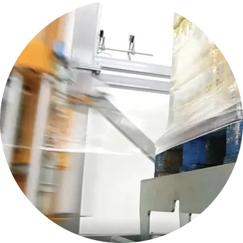 naciąg w trakcie owijania