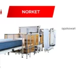 MIMI NORKET; maszyna do pakowania w folię termokurczliwą produktów wielkogabarytowych