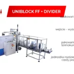 MIMI UNIBLOCK FF+DIVIDER; do 15 opakowan na minute; maszyna do pakowania w folię termokurczliwą