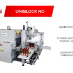 MIMI UNIBLOCK NO; do 15 opakowan na minute; maszyna do pakowania w folię termokurczliwą