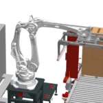 robot przemysłowe 3d